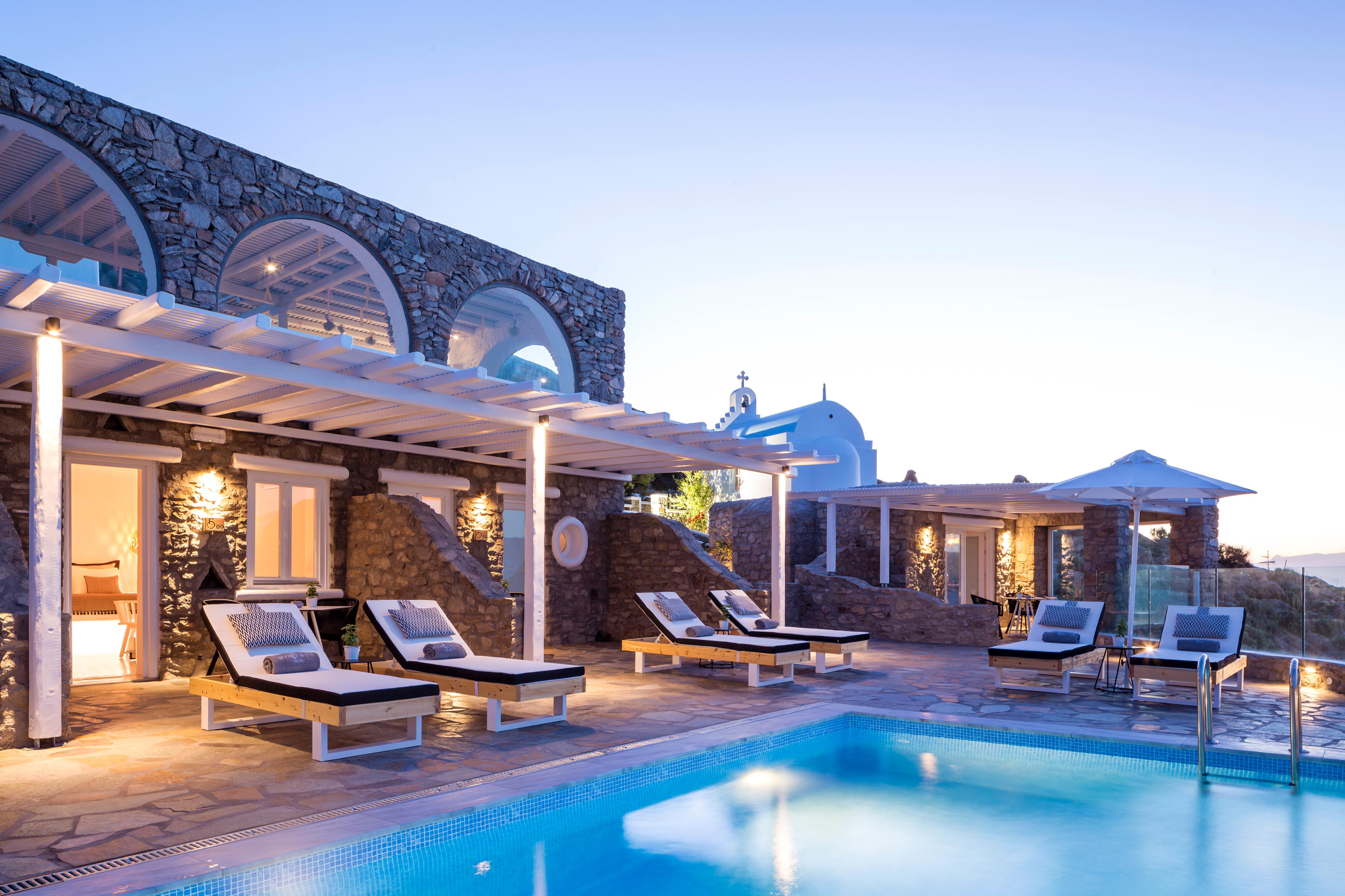 Mykonos No5 Luxury Suites & Villas Mykonos Town Екстер'єр фото